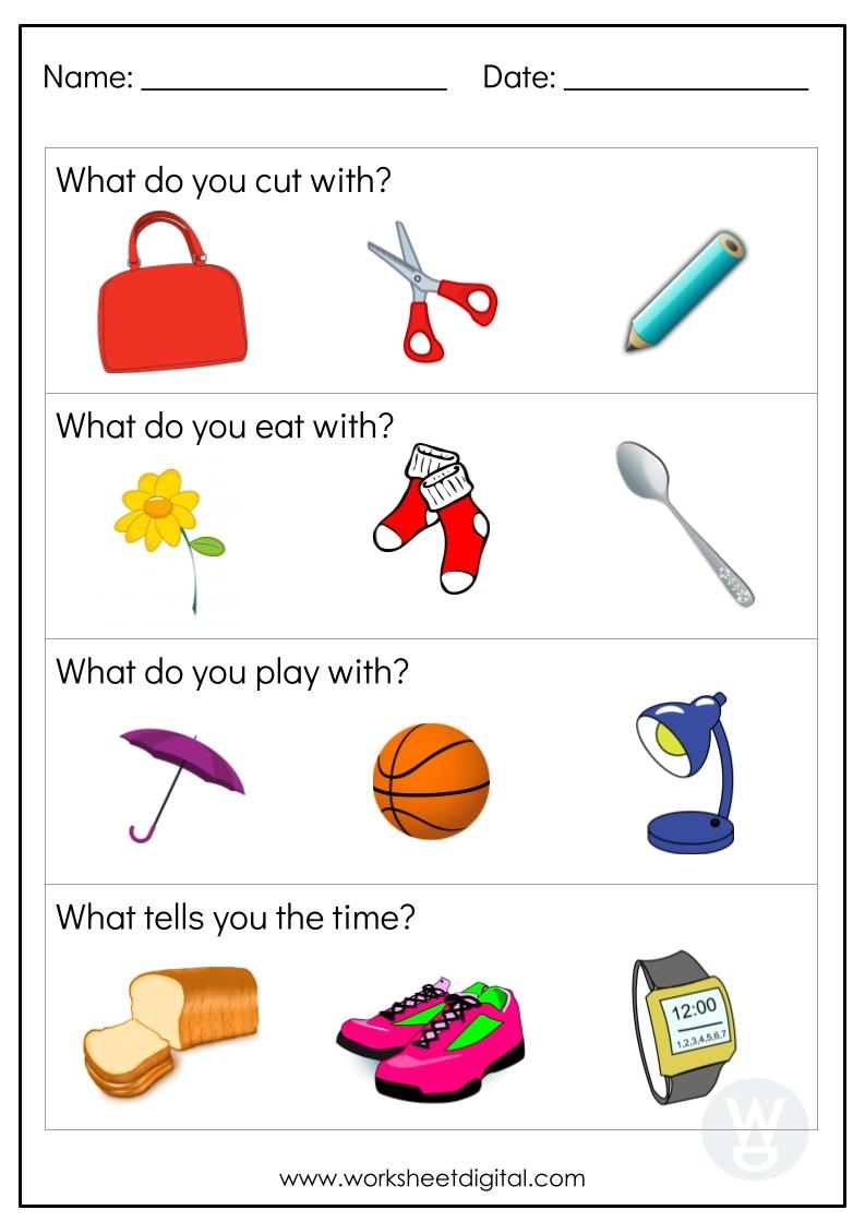 worksheets for life skills