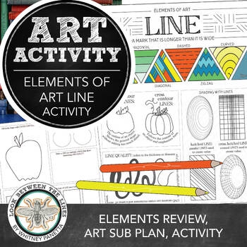 elements of art printable worksheet