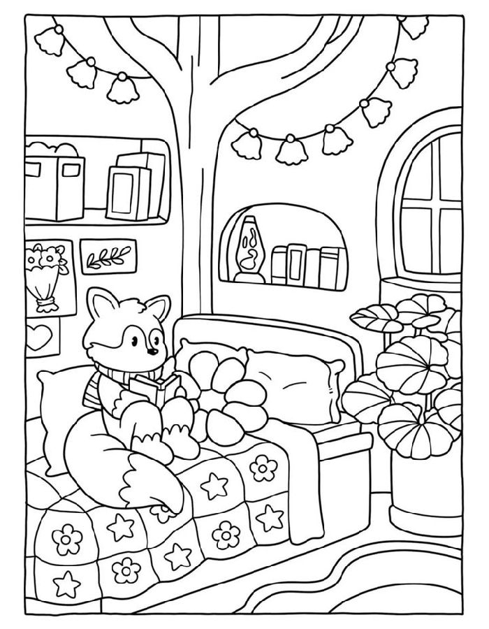 Little Corner Coloring Pages