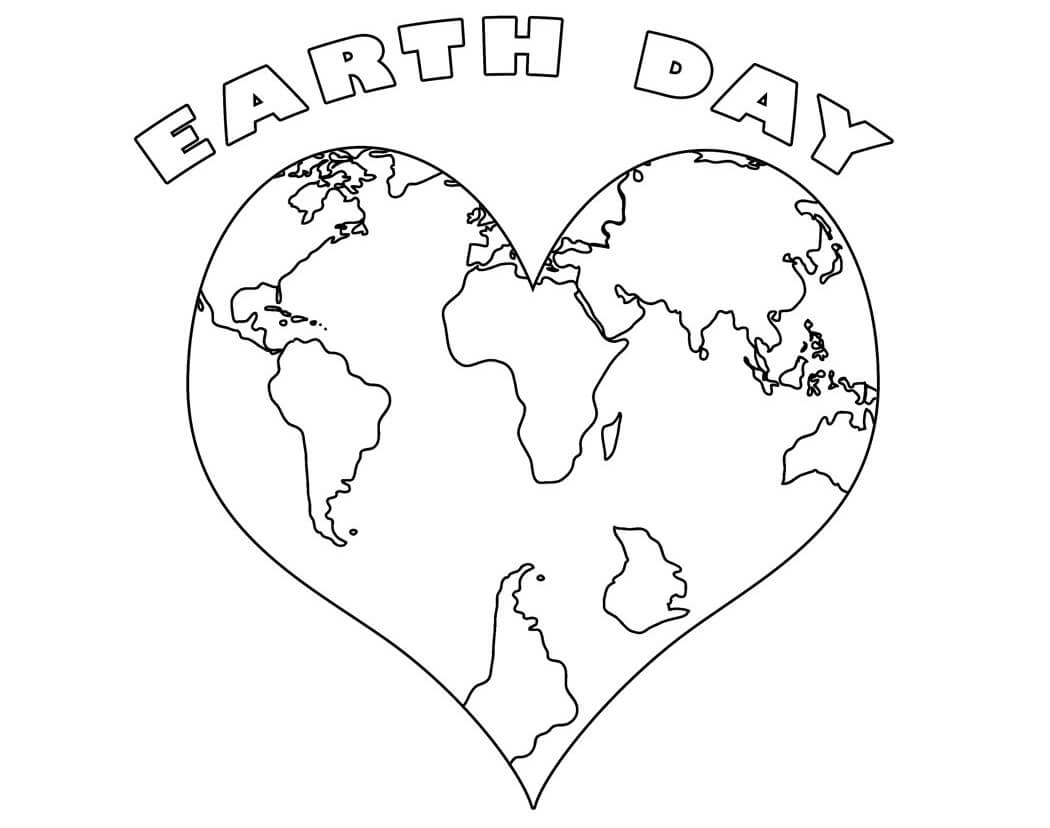 Coloring Pages Earth Day