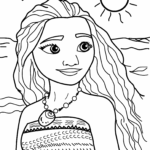 Magical Moments 56 Heartwarming Disney Coloring Pages For Kids