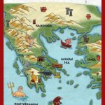 Map Of Ancient Greece And Its Major Cities