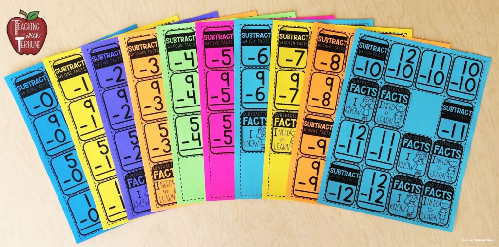 Math Fact Flash Cards Printable Printable Calendars AT A GLANCE