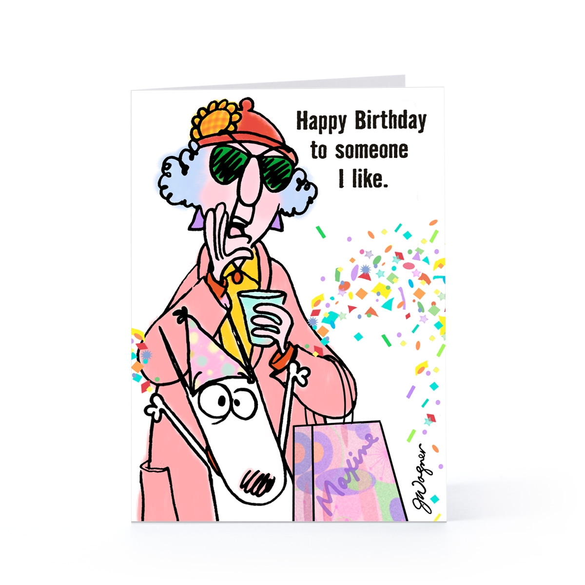 printable maxine birthday cards