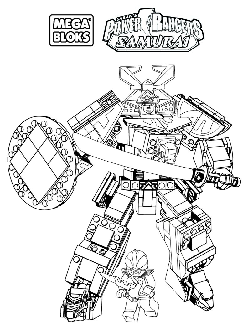 free coloring pages power rangers
