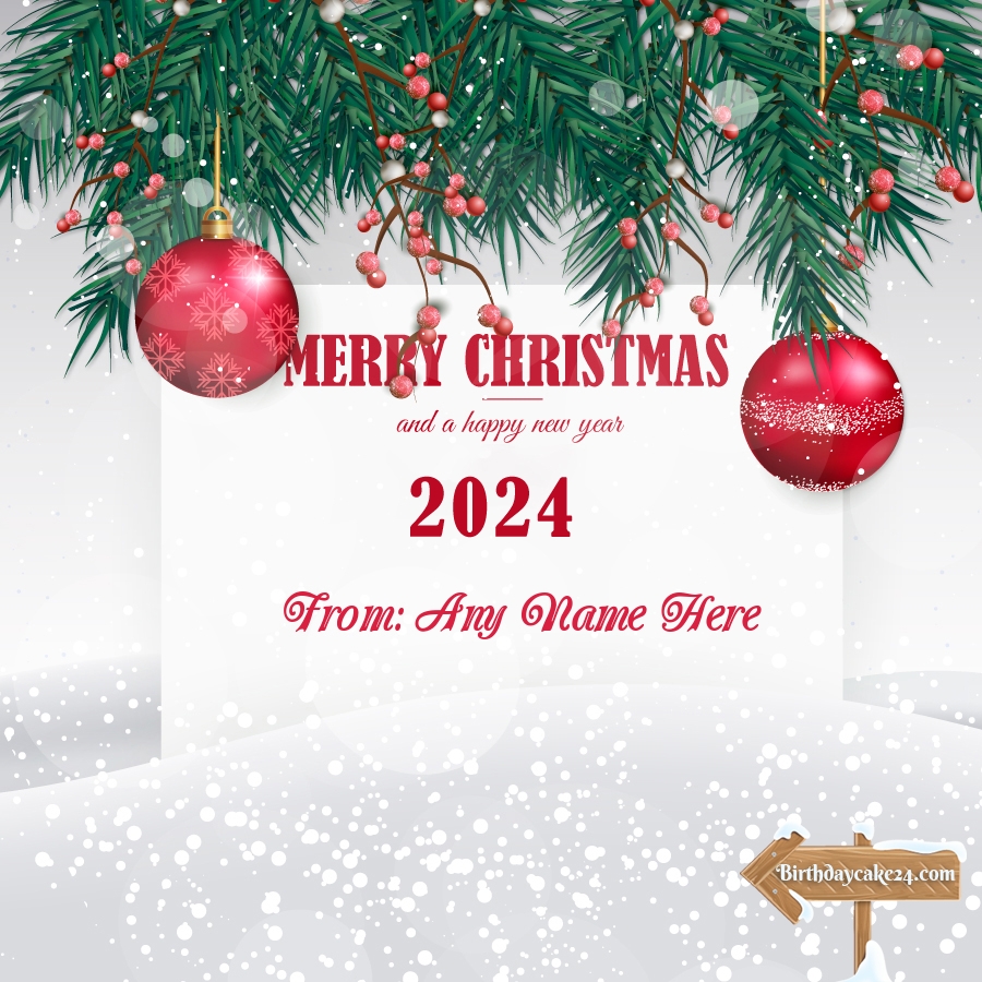 Merry Christmas And Happy New Year Card 2025 Reese Thathecher