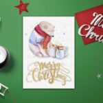 Merry Christmas Card Template Diy Christmas Card Templates Xmas