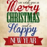 Merry Christmas Happy New Year Free Printable How To Nest For Less