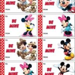 Mickey Mouse Printable Valentine Cards Minnie Mouse Valentine Cards