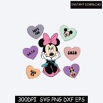 Mickey Mouse Valentines Day SVG Mickey Mouse SVG Valentines Inspire