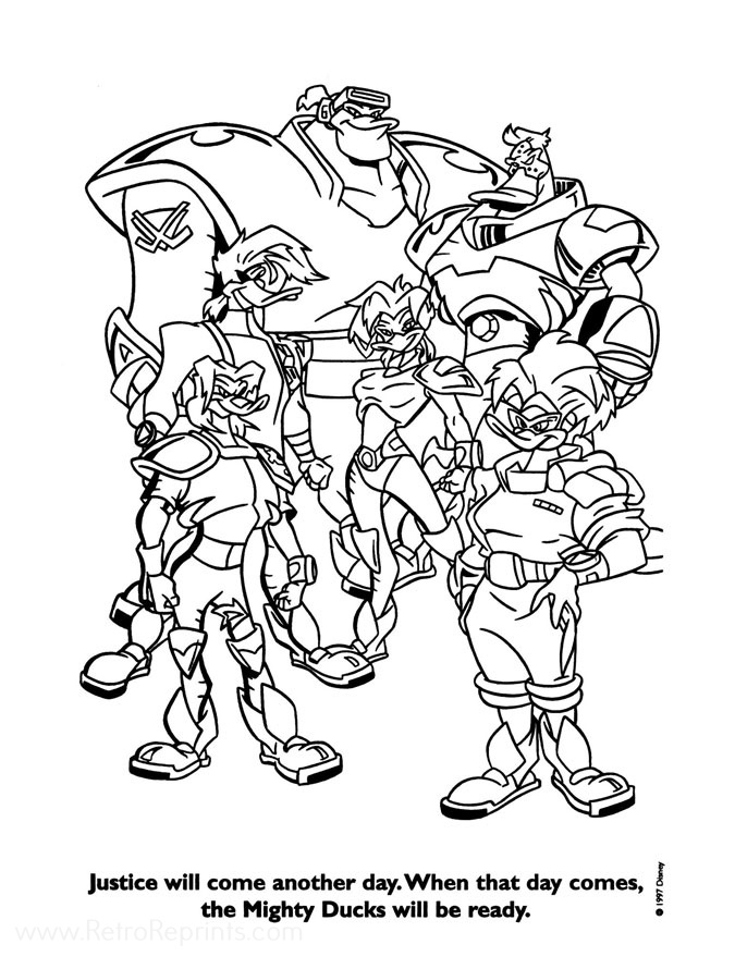 Ducks Coloring Pages