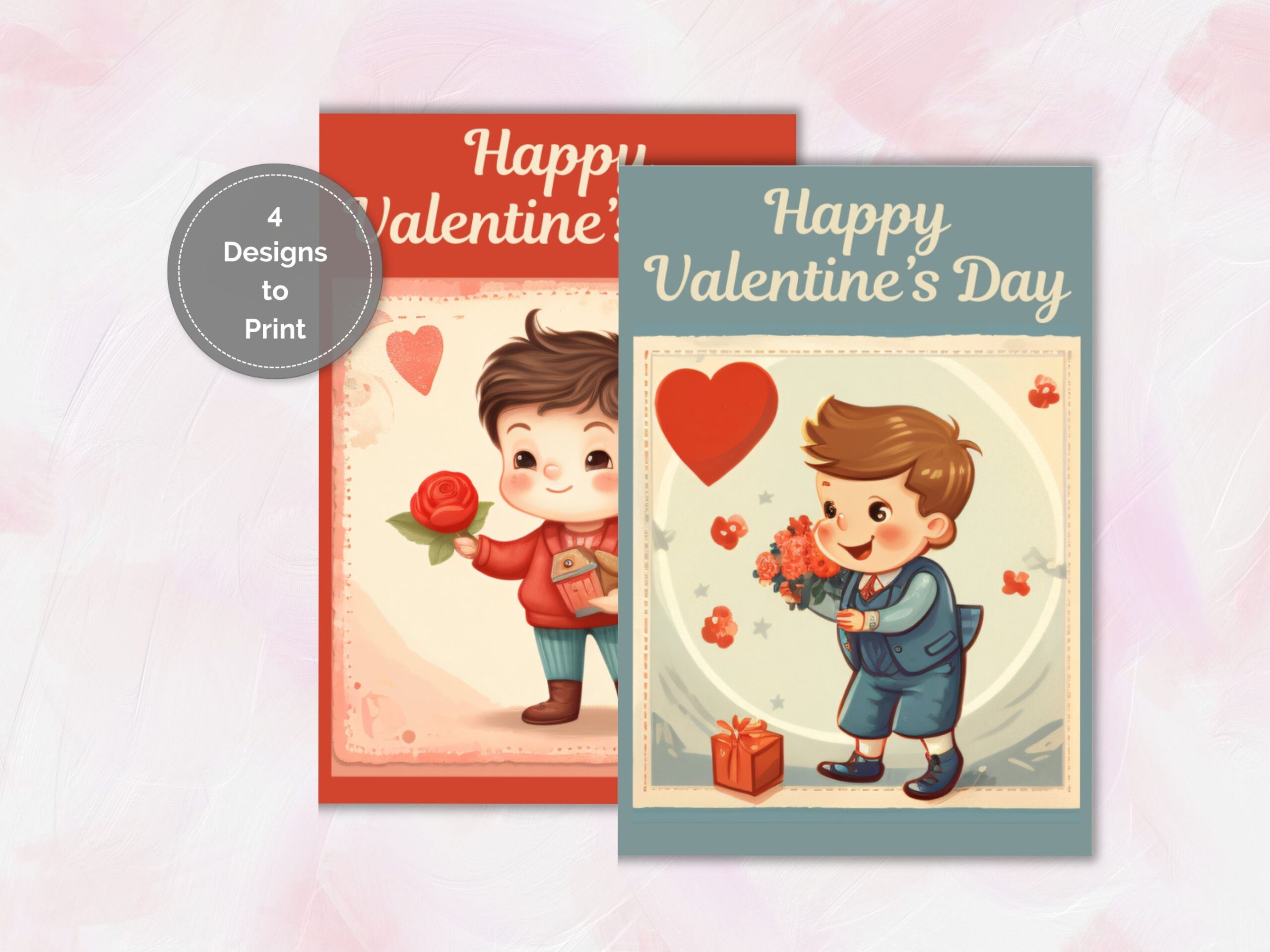 printable mini valentines day cards