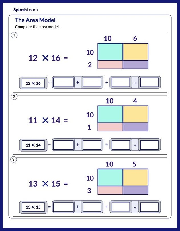 Multi digit Multiplication Worksheets For 4th Graders Online 