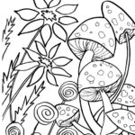Mushroom Coloring Pages Books 100 FREE And Printable