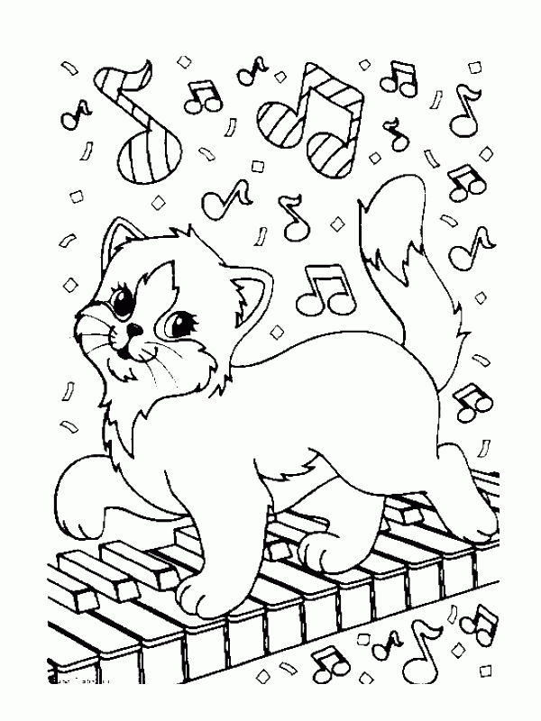 Music Coloring Pages Free Printable Coloring Home