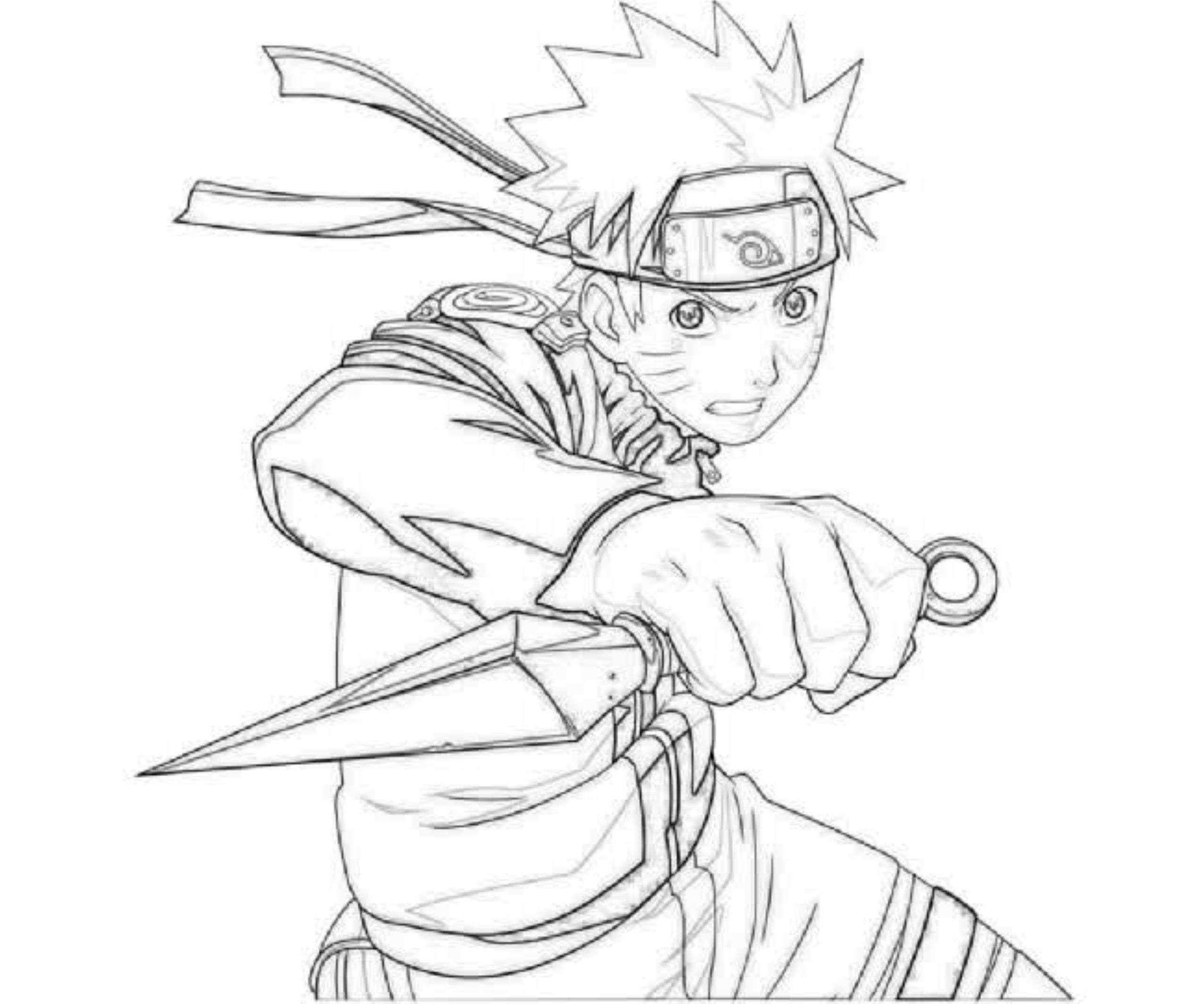 Coloring Pages Of Naruto