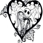 Nightmare Before Christmas Jack Skellington Coloring Pages Free