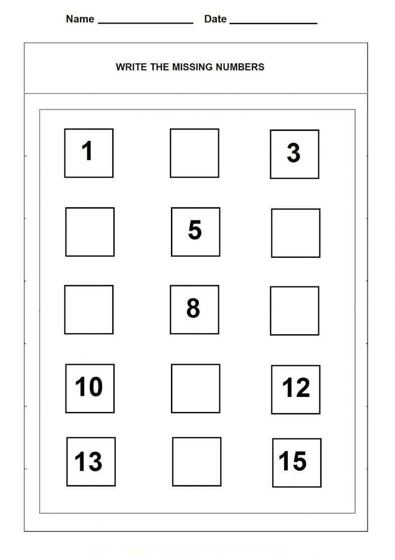 15 worksheets