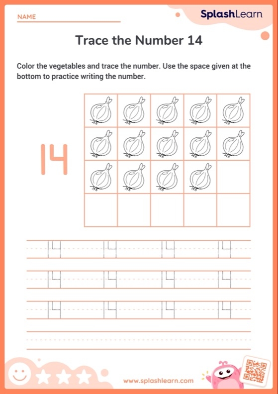 number 14 worksheet