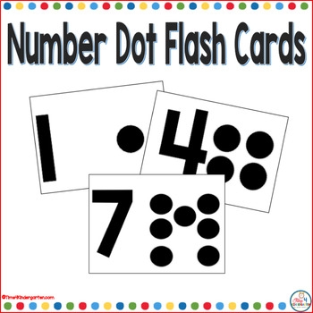 Number Dot Cards Printable