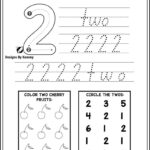 Number Tracing Worksheets From 1 10 Worksheets Library