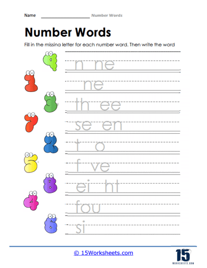Numbers In Words Worksheets 15 Worksheets Worksheets Library