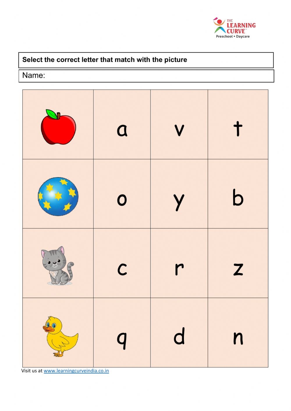 addition worksheets for nursery