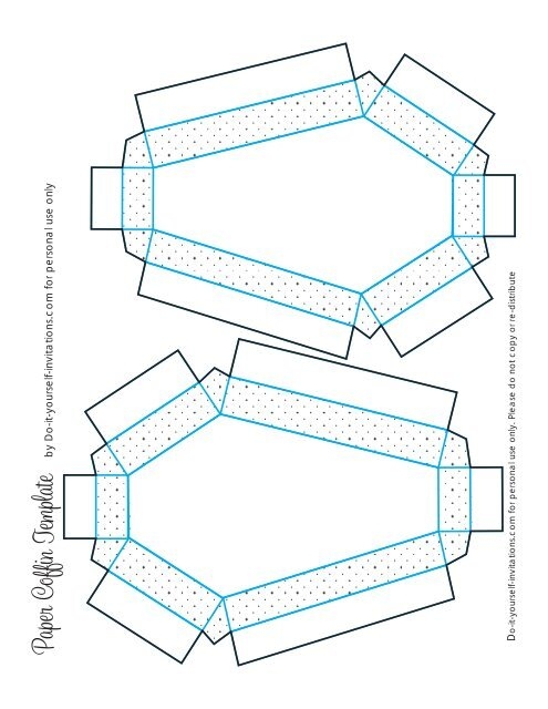 Paper coffin invitation template final