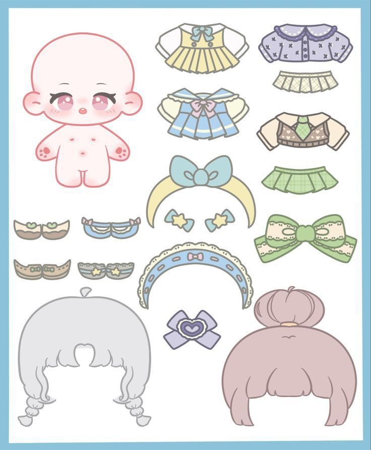 Paper Doll Printable Barbie