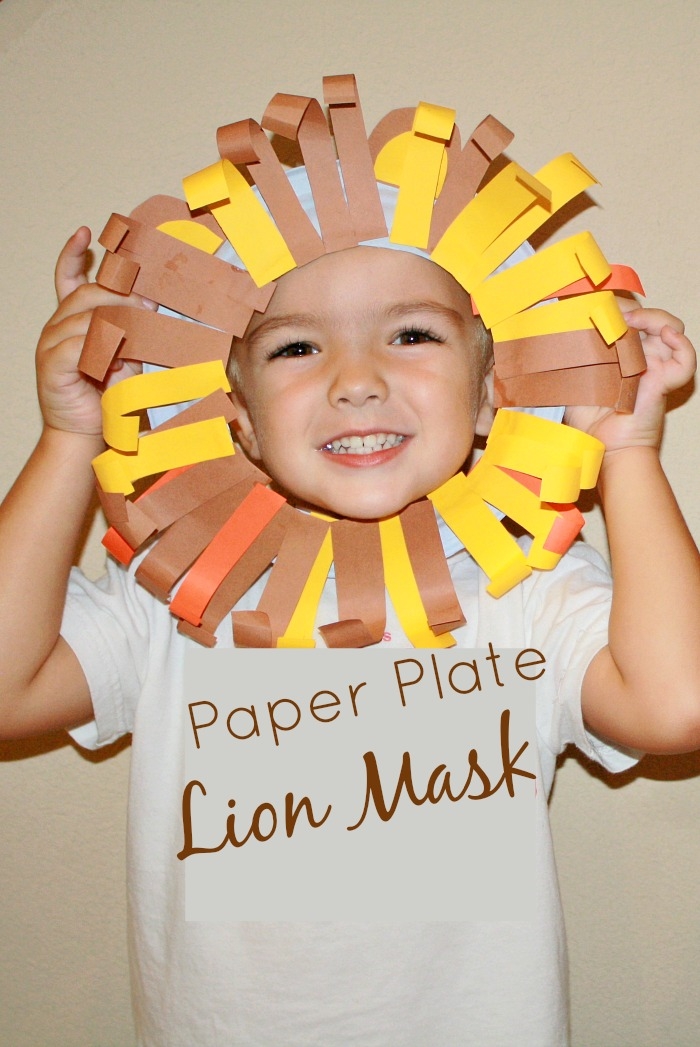 paper craft lion dance