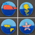 Paper Plate Ocean Craft For Kids Template Available