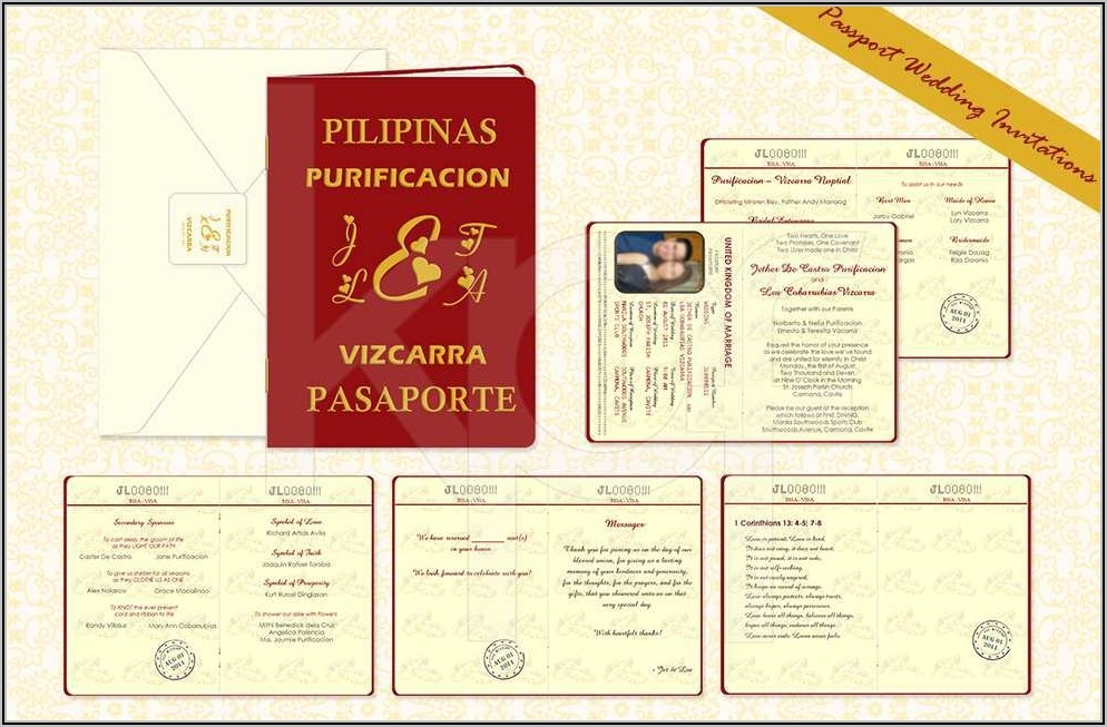 Passport Invitation Template Editable Template 2 Resume Examples 