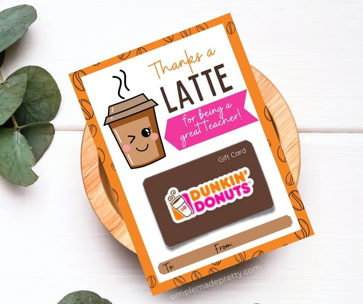 printable dunkin donuts gift card pdf