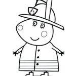 Peppa Pig Free Coloring Pages Coloring Home
