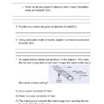 Physics Heat Transfer Lower Sec Worksheet