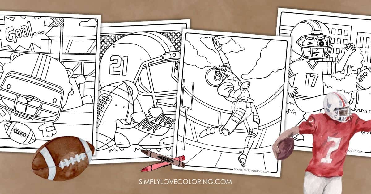 Pictures Of Football Players To Coloring Pages Free Infoupdate