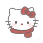 Pin By Dfeffs On Hello Kitty Drawing Hello Kitty Christmas