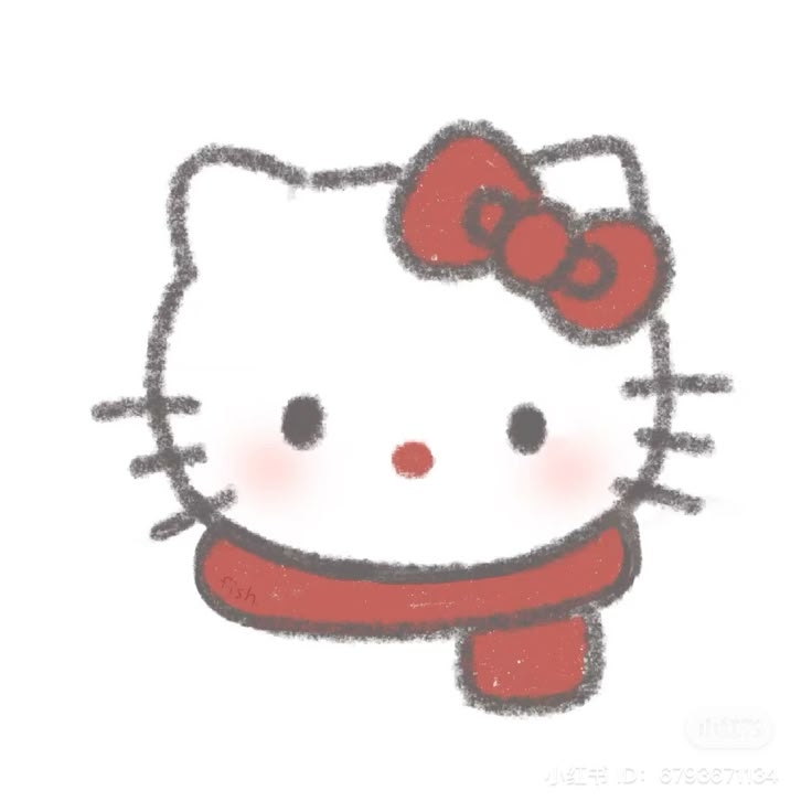 Pin By Dfeffs On Hello Kitty Drawing Hello Kitty Christmas