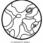 Planet Mercury Coloring Page Free Printable Coloring Pages For Kids