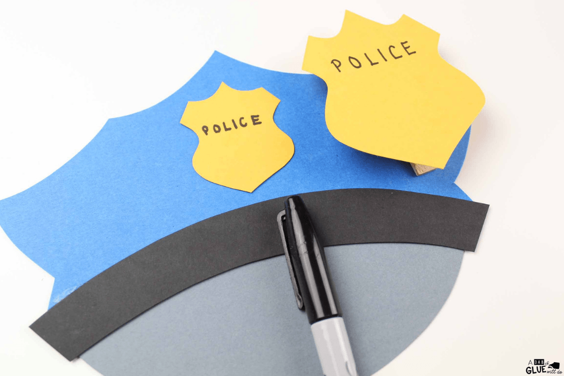 Police Officer Printable Craft