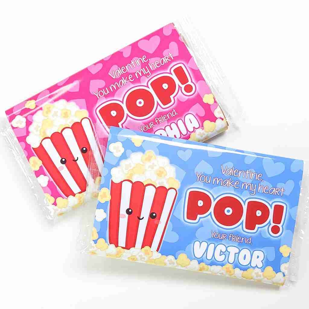 free printable popcorn template