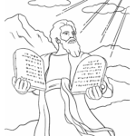 Preschool 10 Commandments Coloring Page A Fun Way To Learn About God 39 s