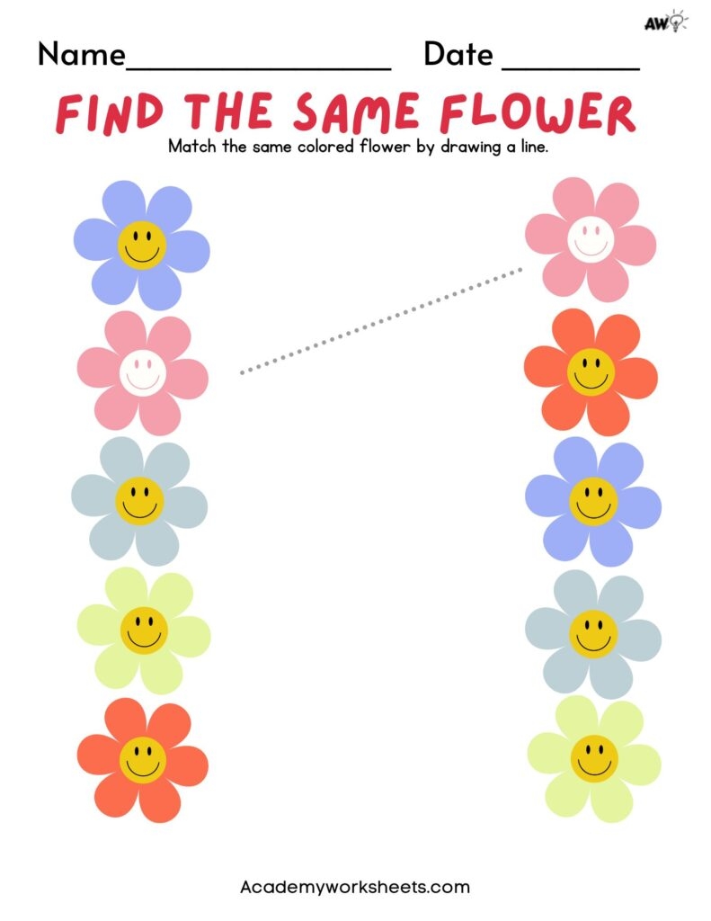 Preschool Matching Worksheets FREE Printable Worksheets 