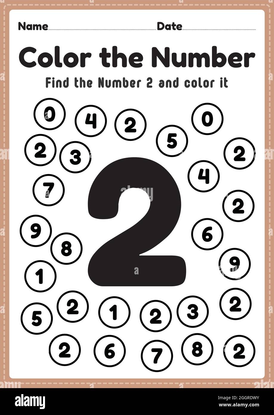 Preschool Number Worksheets Superstar Worksheets Worksheets Library