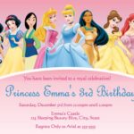 Princess Party Invitation Template Free