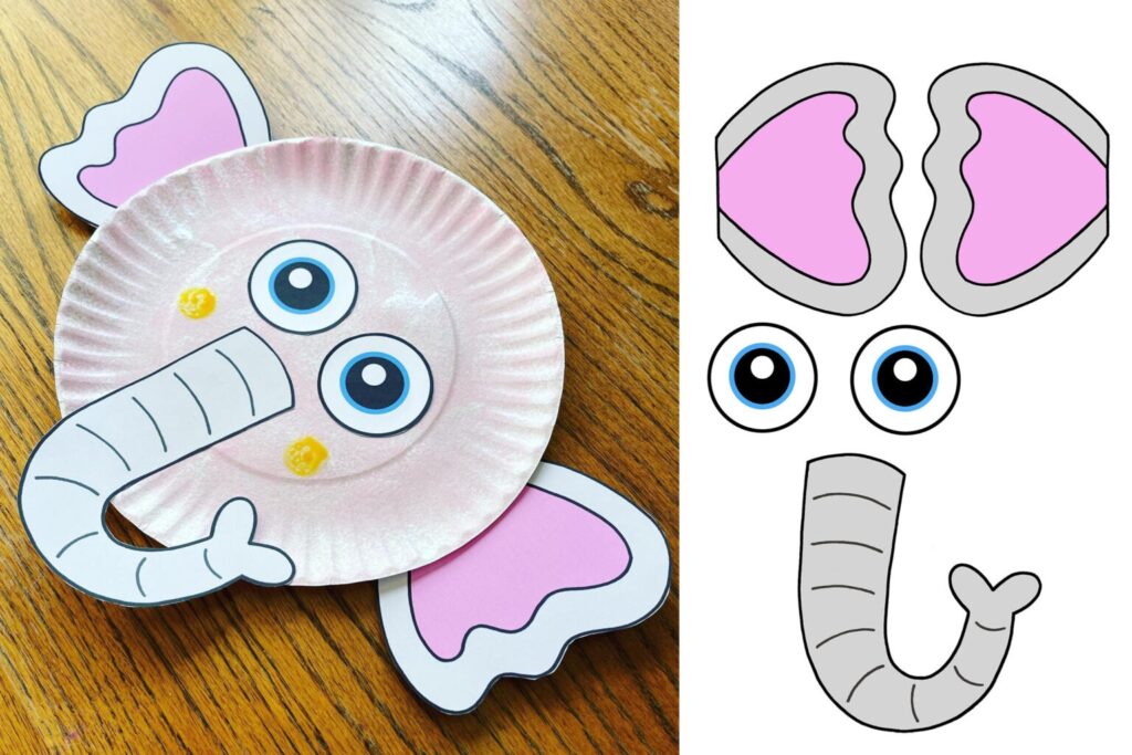 Printable Animal Crafts For Preschool The Hollydog Blog
