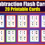 Printable Basic Addition And Subtraction Flash Cards Great Selection