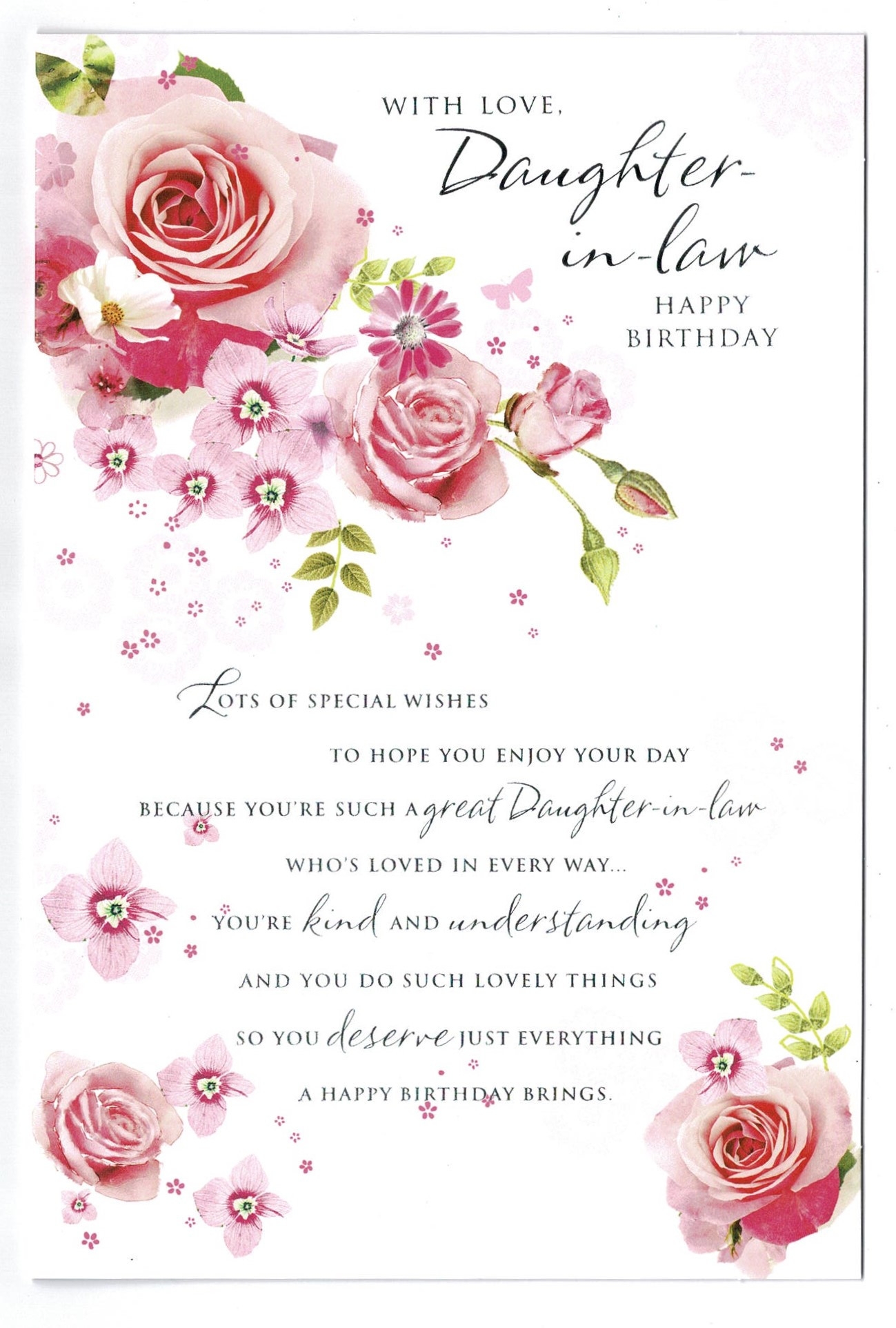 printable happy birthday daughter cards