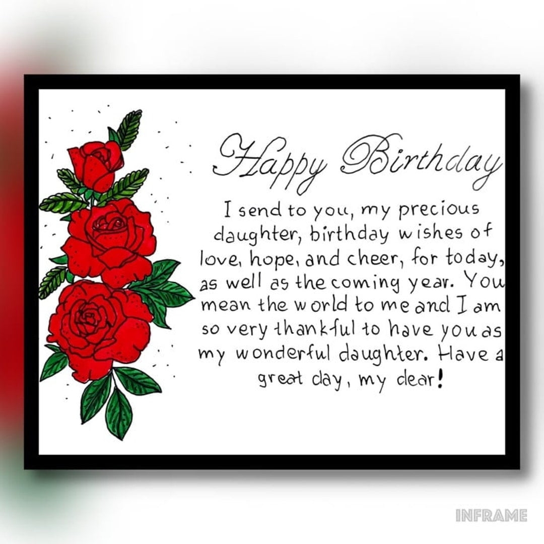 Printable Birthday Cards Daughter Printable Lab