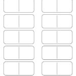 Printable Blank Domino Templates For DIY Projects And Educational Games